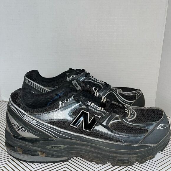 New Balance Mens Lightning Dry Lockdown‎ Liner Running Sneakers Black Size 10.5 - Picture 1 of 11
